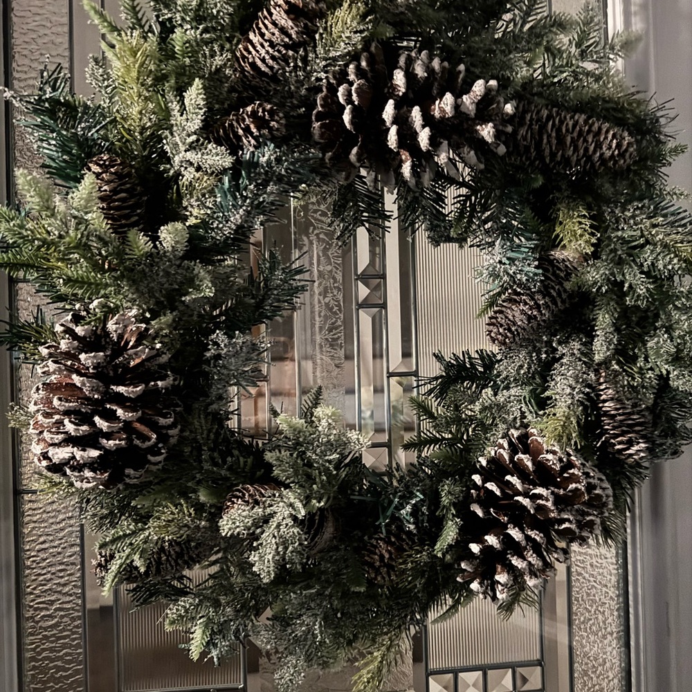Festive Holiday Wreath